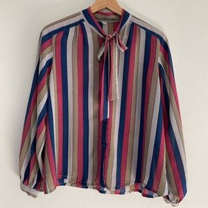 Vintage Pussycat Bow Shirt